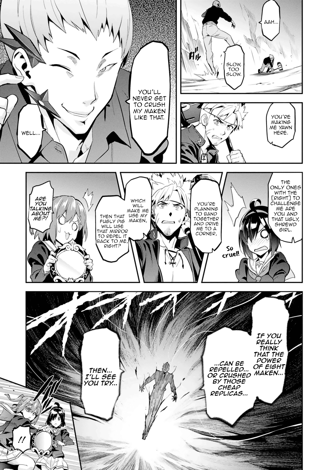 Maken-Ki! Chapter 95 page 14 - Chapter 95: The Maken Crusher
