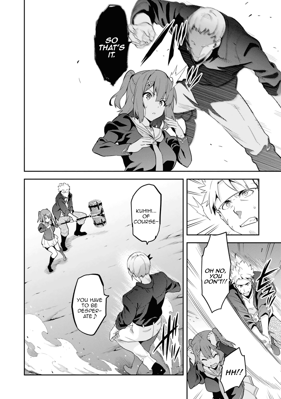 Maken-Ki! Chapter 96 page 10 - Chapter 96: The "World" Which He Desires