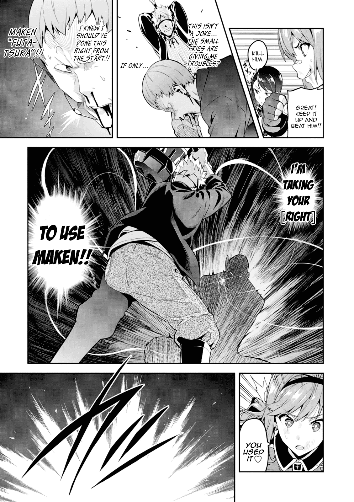 Maken-Ki! Chapter 96 page 26 - Chapter 96: The "World" Which He Desires