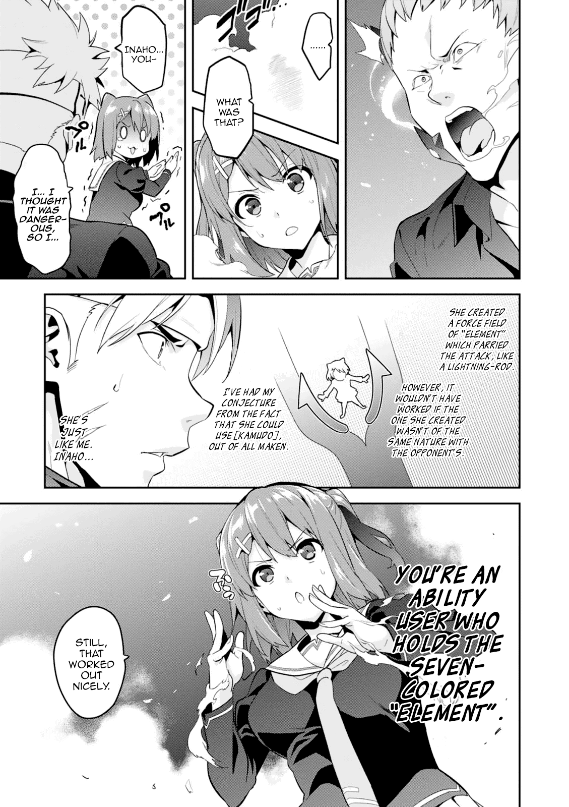 Maken-Ki! Chapter 96 page 9 - Chapter 96: The "World" Which He Desires