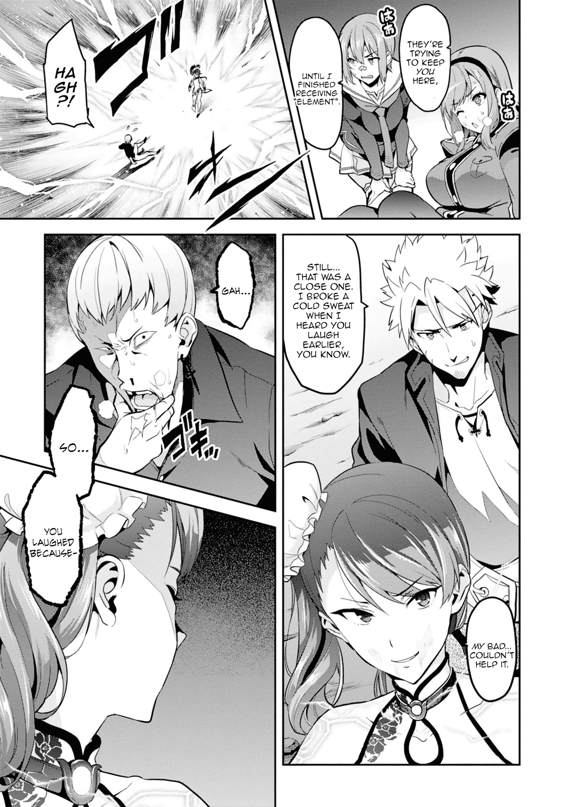 Maken-Ki! Chapter 97 page 11 - Chapter 97: The Line Of Death
