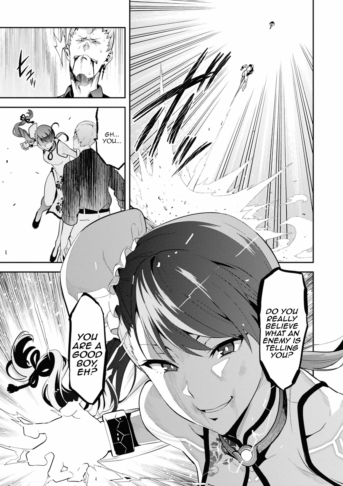 Maken-Ki! Chapter 97 page 15 - Chapter 97: The Line Of Death