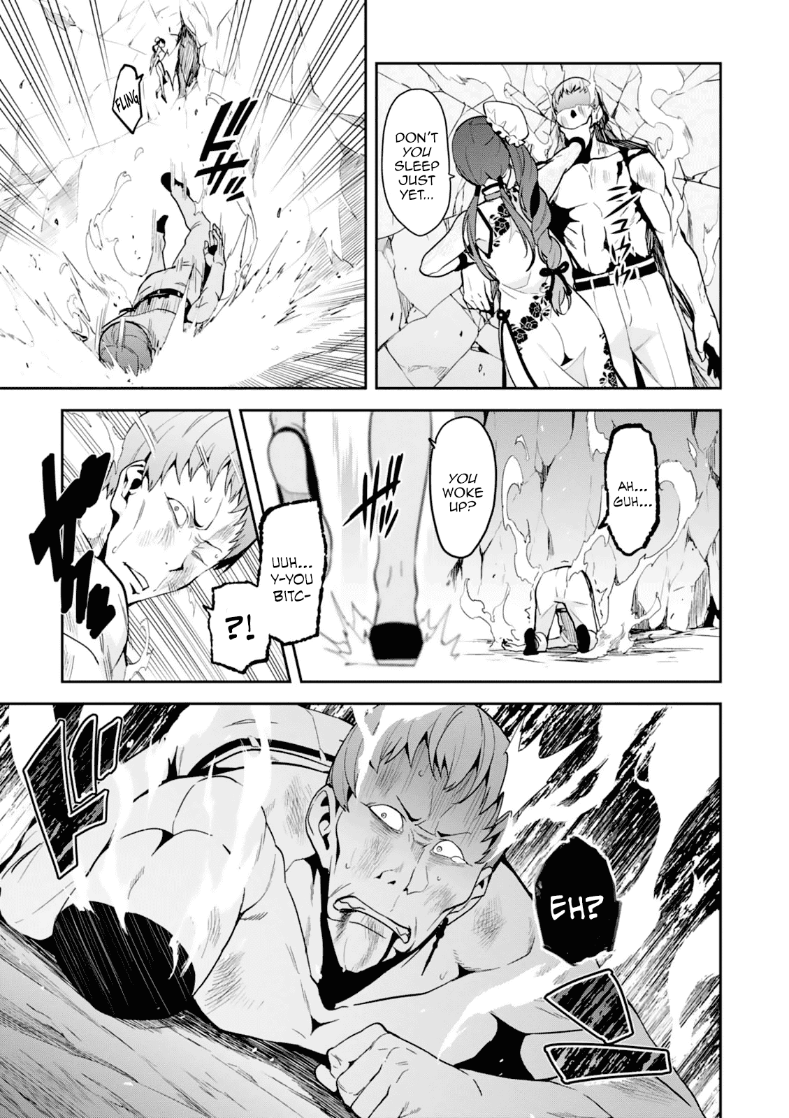 Maken-Ki! Chapter 97 page 17 - Chapter 97: The Line Of Death