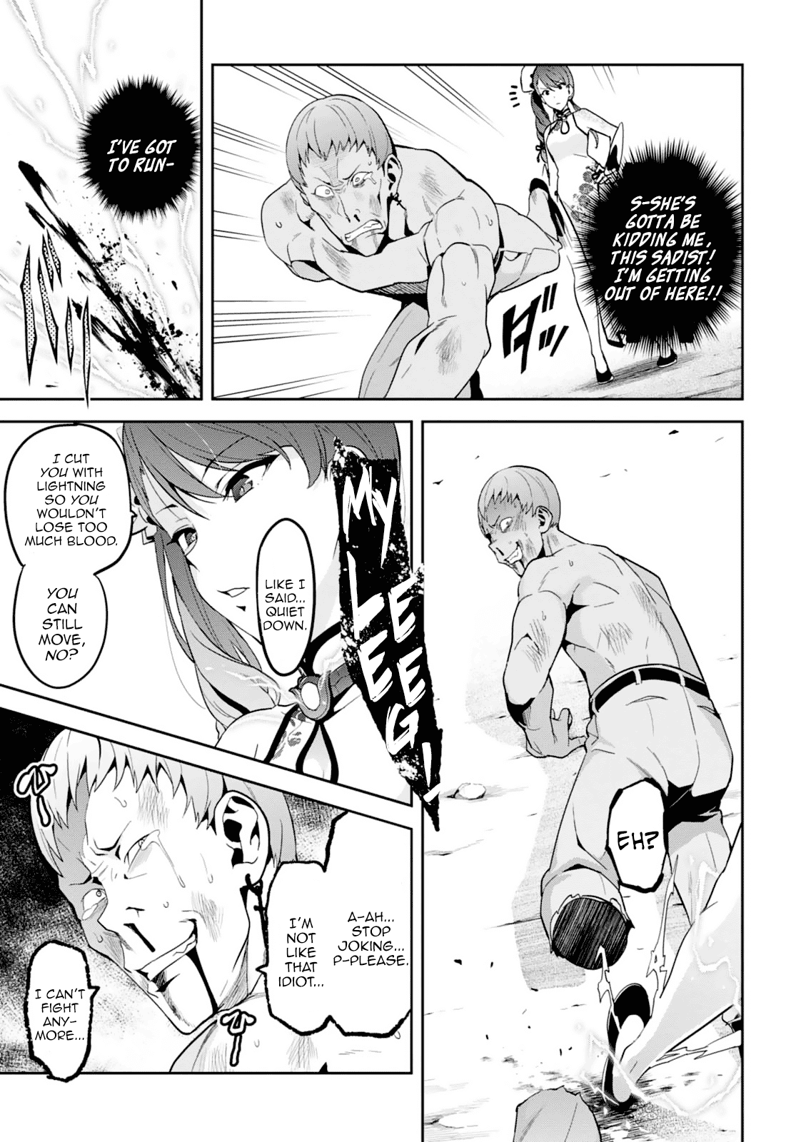 Maken-Ki! Chapter 97 page 19 - Chapter 97: The Line Of Death