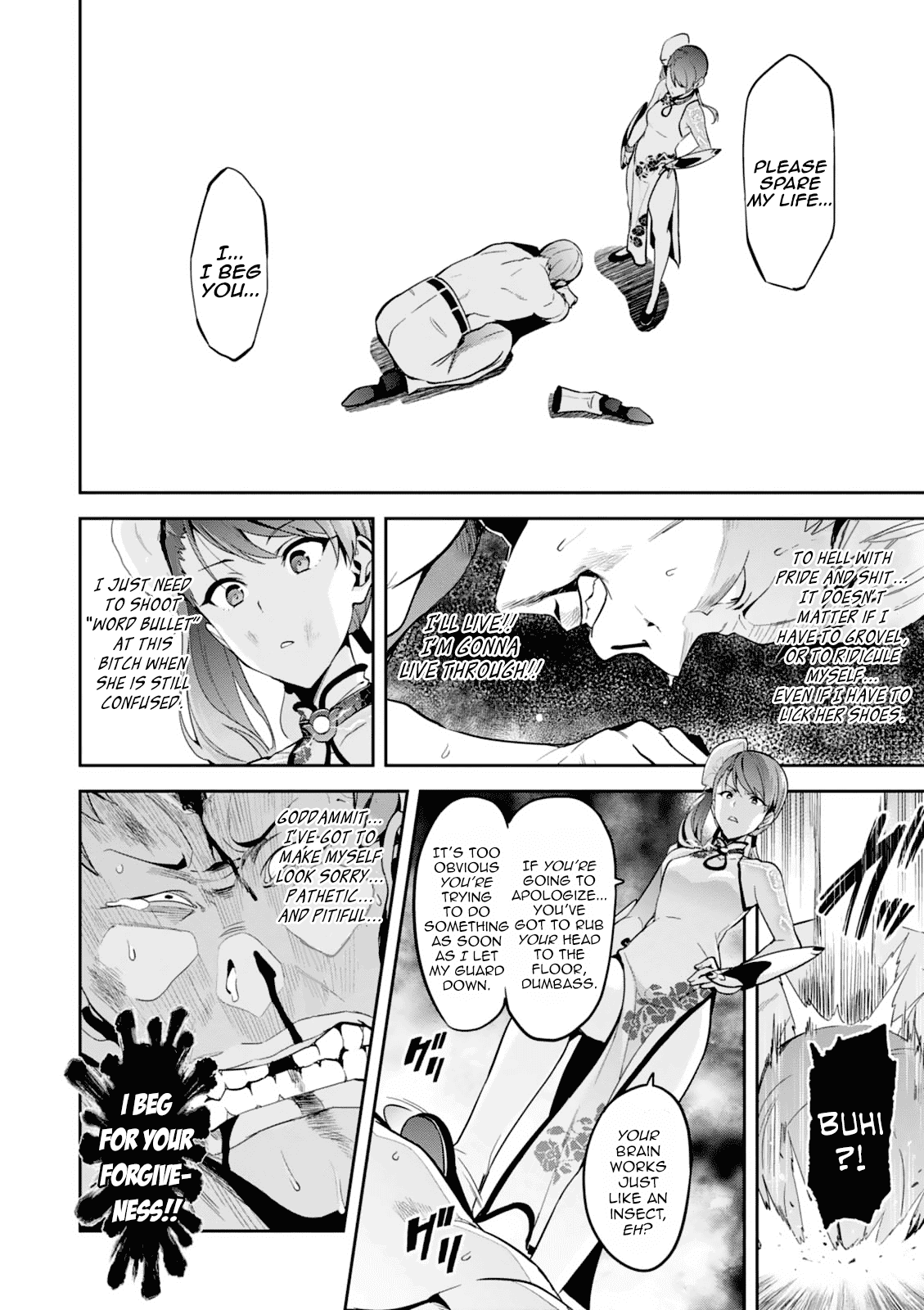 Maken-Ki! Chapter 97 page 20 - Chapter 97: The Line Of Death