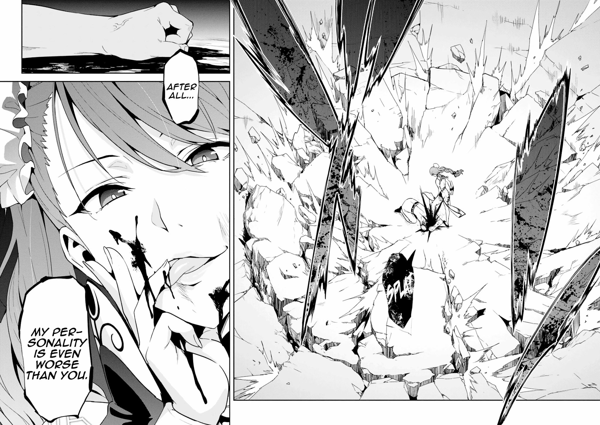 Maken-Ki! Chapter 97 page 22 - Chapter 97: The Line Of Death