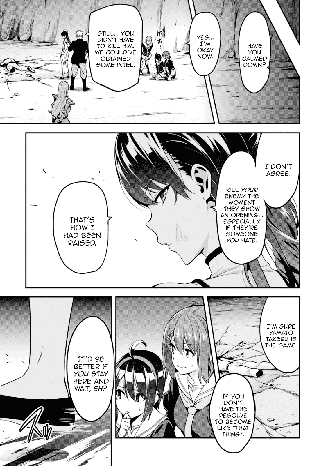 Maken-Ki! Chapter 97 page 24 - Chapter 97: The Line Of Death
