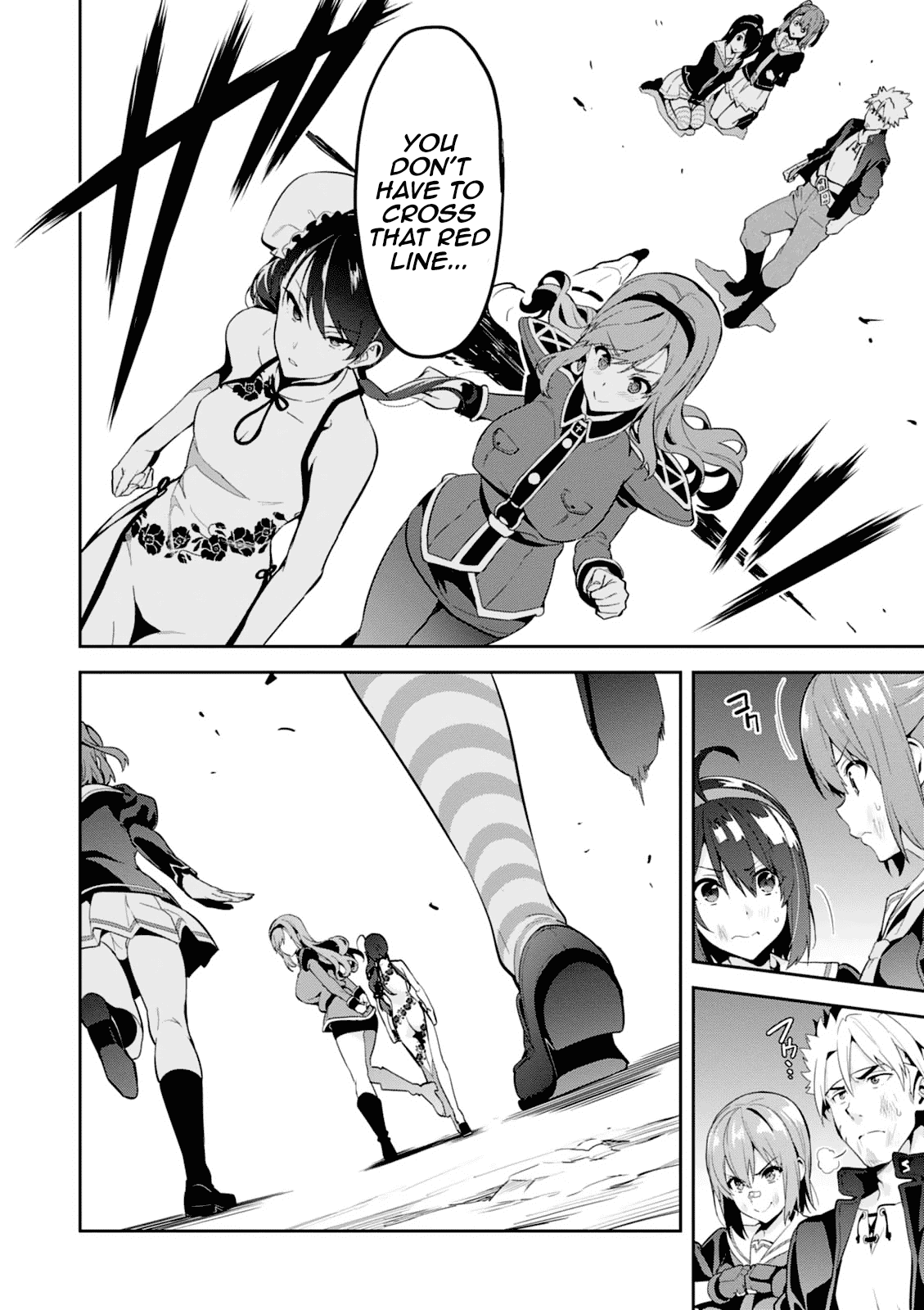 Maken-Ki! Chapter 97 page 25 - Chapter 97: The Line Of Death