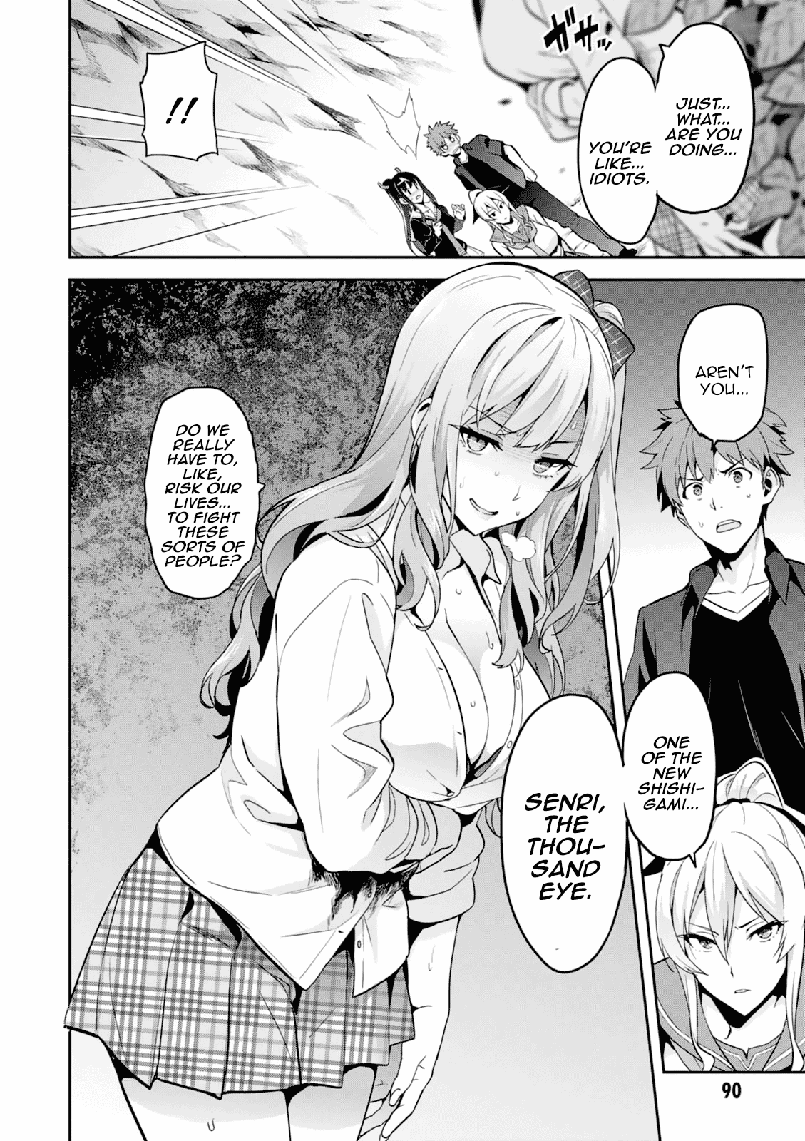 Maken-Ki! Chapter 97 page 27 - Chapter 97: The Line Of Death