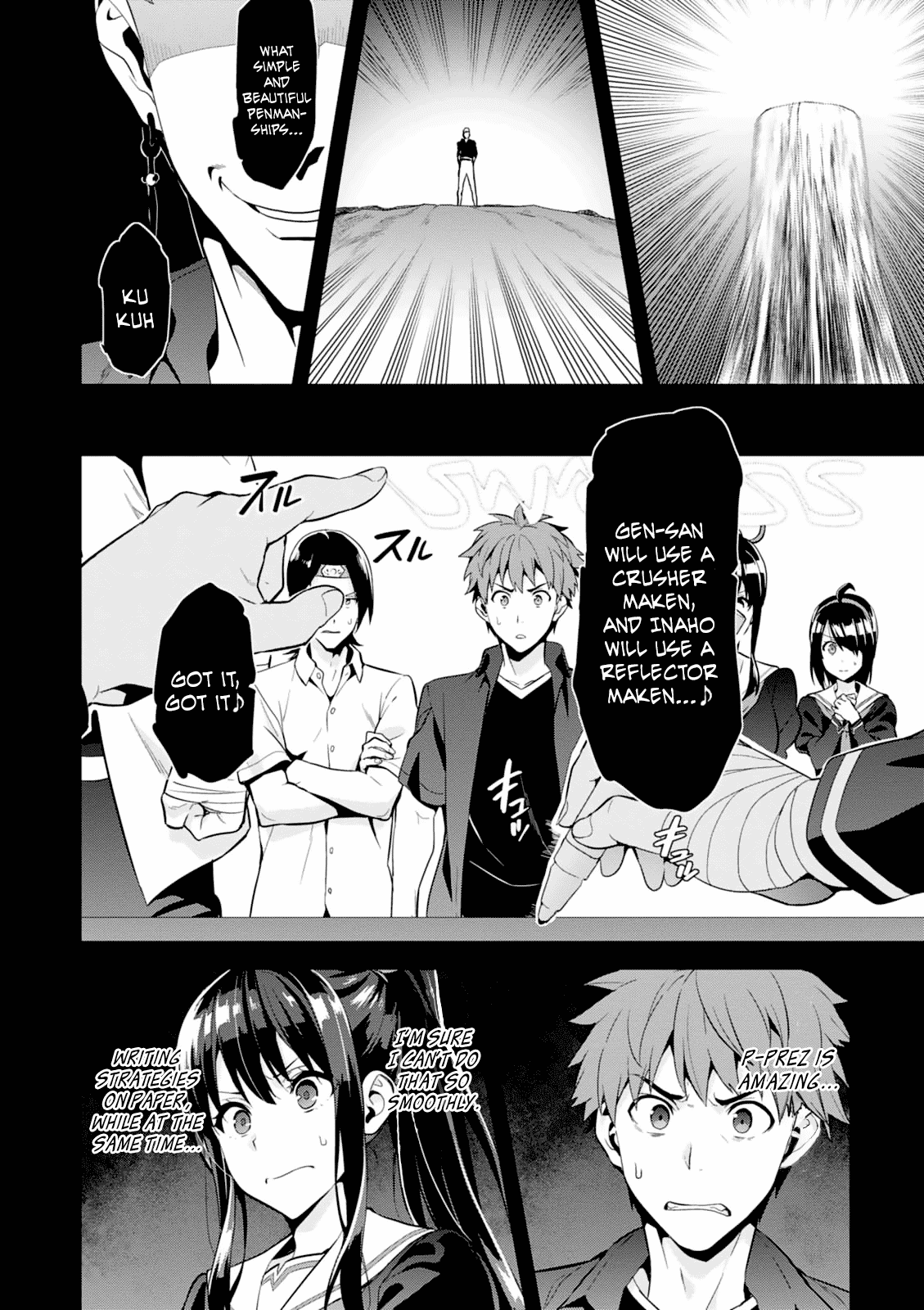 Maken-Ki! Chapter 97 page 4 - Chapter 97: The Line Of Death