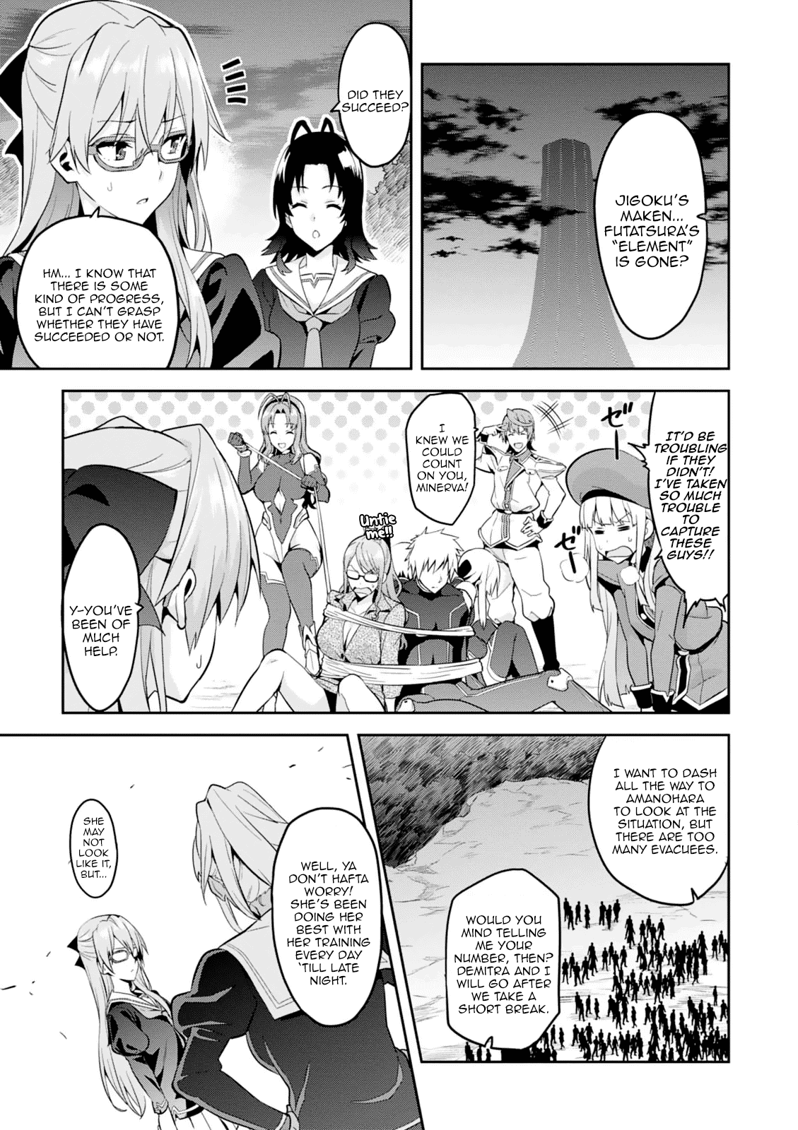 Maken-Ki! Chapter 97 page 7 - Chapter 97: The Line Of Death