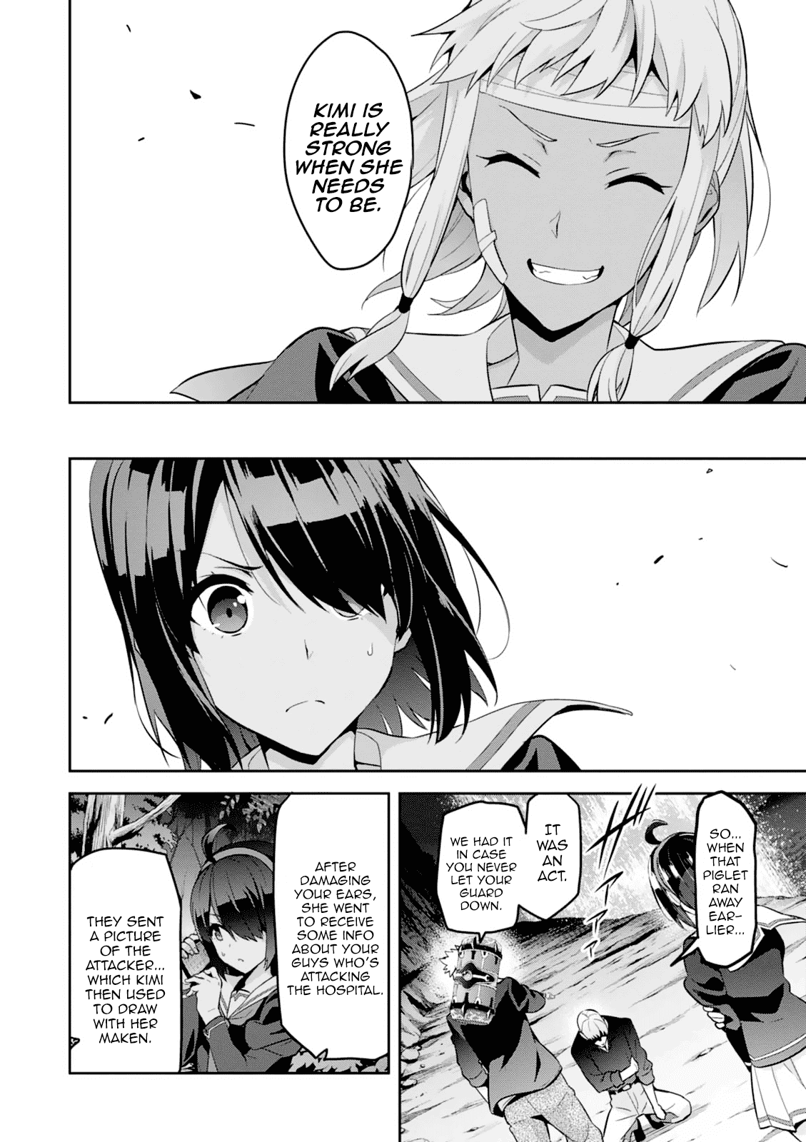 Maken-Ki! Chapter 97 page 8 - Chapter 97: The Line Of Death