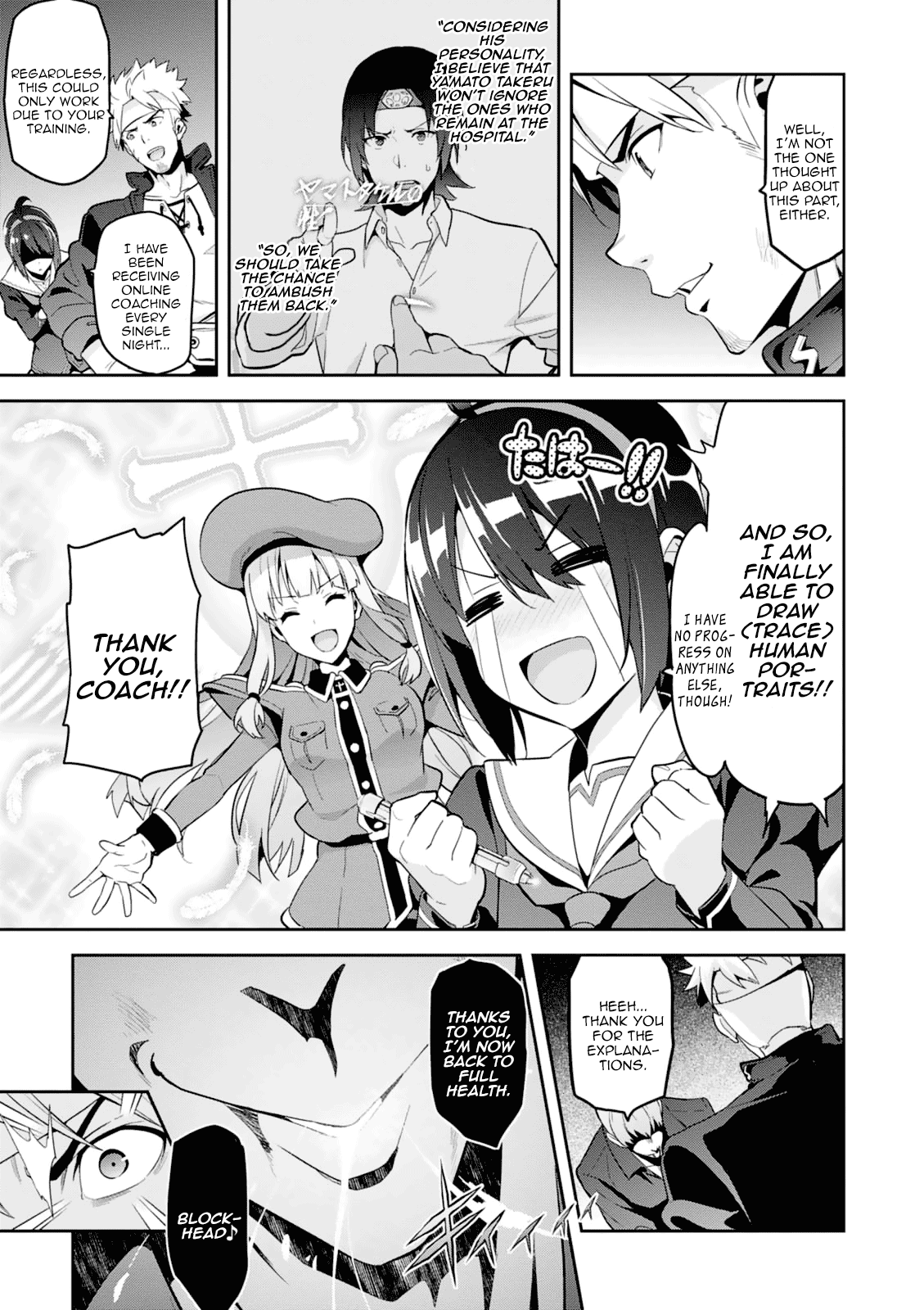 Maken-Ki! Chapter 97 page 9 - Chapter 97: The Line Of Death