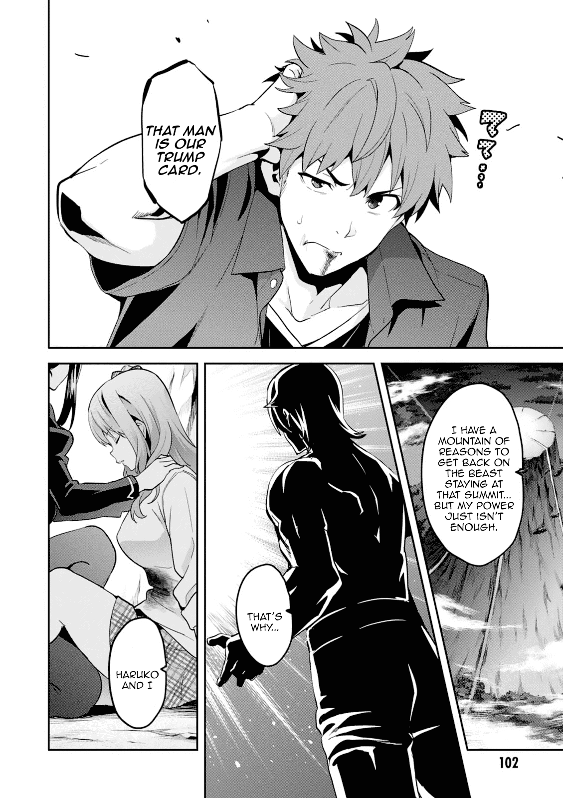 Maken-Ki! Chapter 98 page 10 - Chapter 98: His Reason to Not Give Up