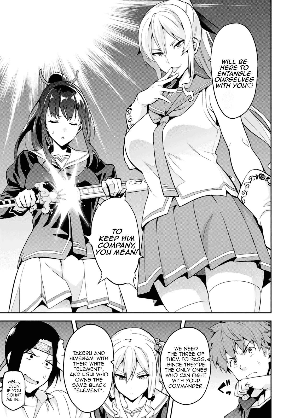 Maken-Ki! Chapter 98 page 11 - Chapter 98: His Reason to Not Give Up