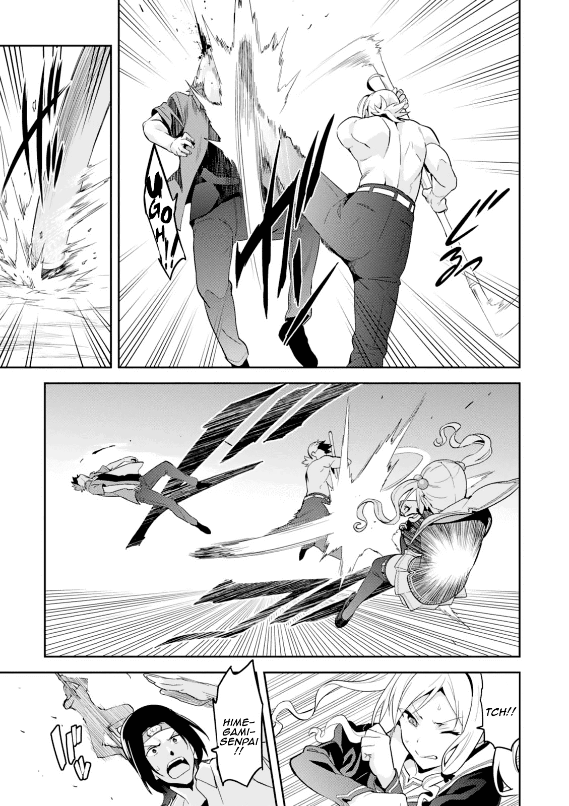 Maken-Ki! Chapter 98 page 13 - Chapter 98: His Reason to Not Give Up