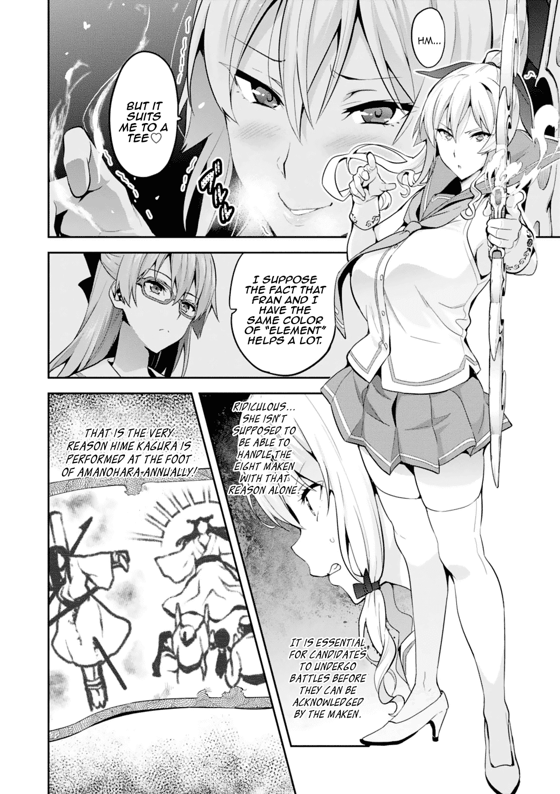 Maken-Ki! Chapter 98 page 18 - Chapter 98: His Reason to Not Give Up