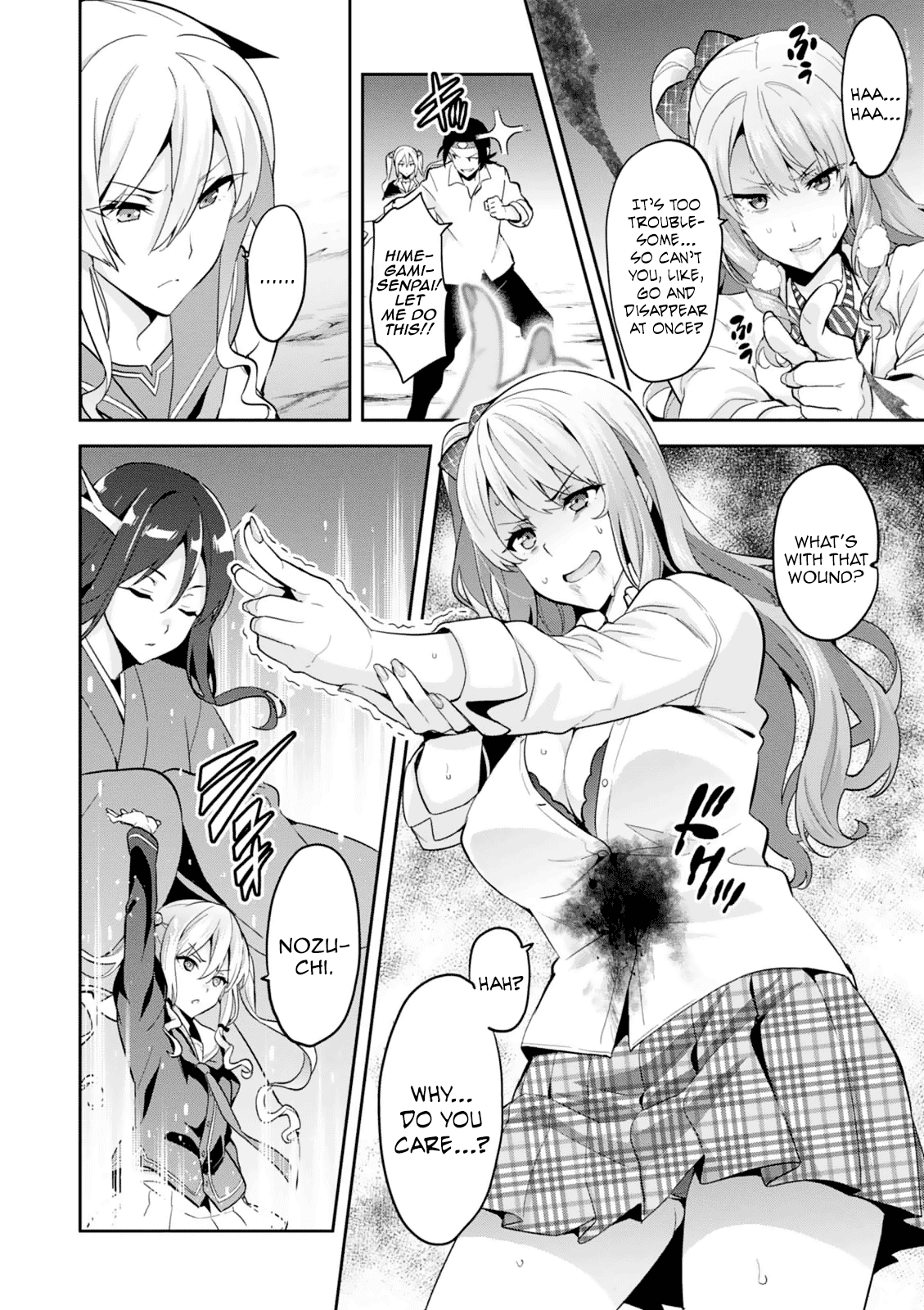 Maken-Ki! Chapter 98 page 2 - Chapter 98: His Reason to Not Give Up
