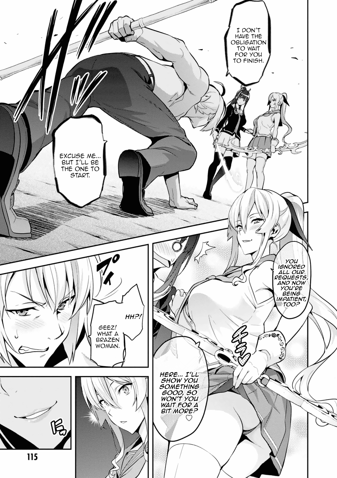 Maken-Ki! Chapter 98 page 23 - Chapter 98: His Reason to Not Give Up
