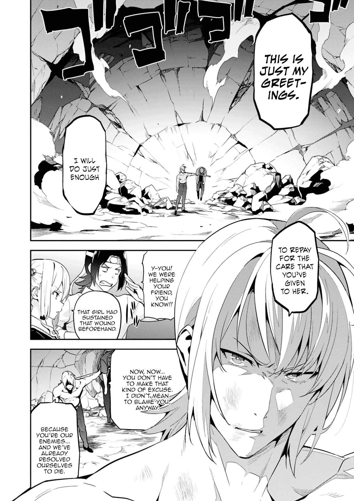 Maken-Ki! Chapter 98 page 8 - Chapter 98: His Reason to Not Give Up