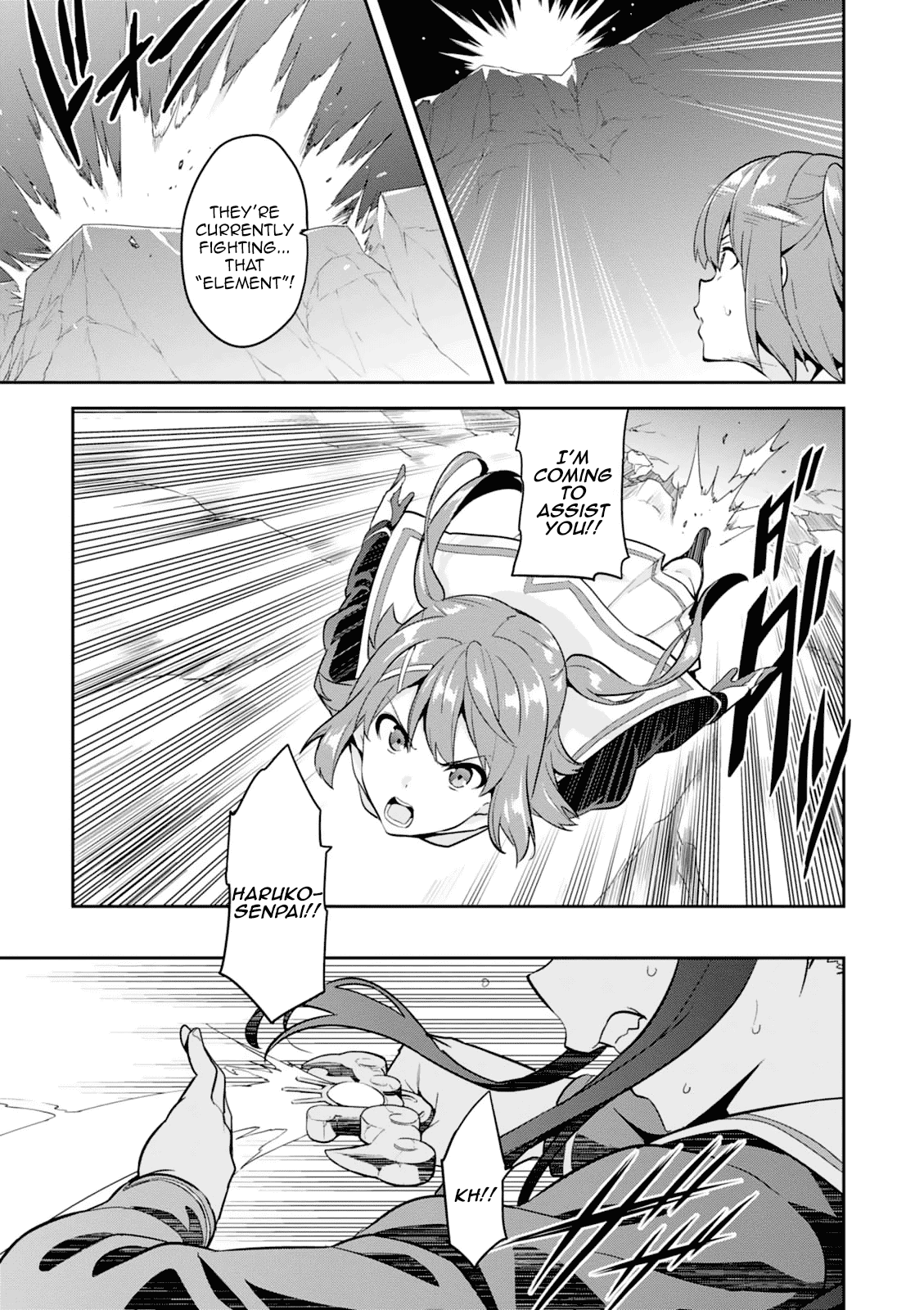 Maken-Ki! Chapter 99 page 14 - Chapter 99: For The People Behind Him