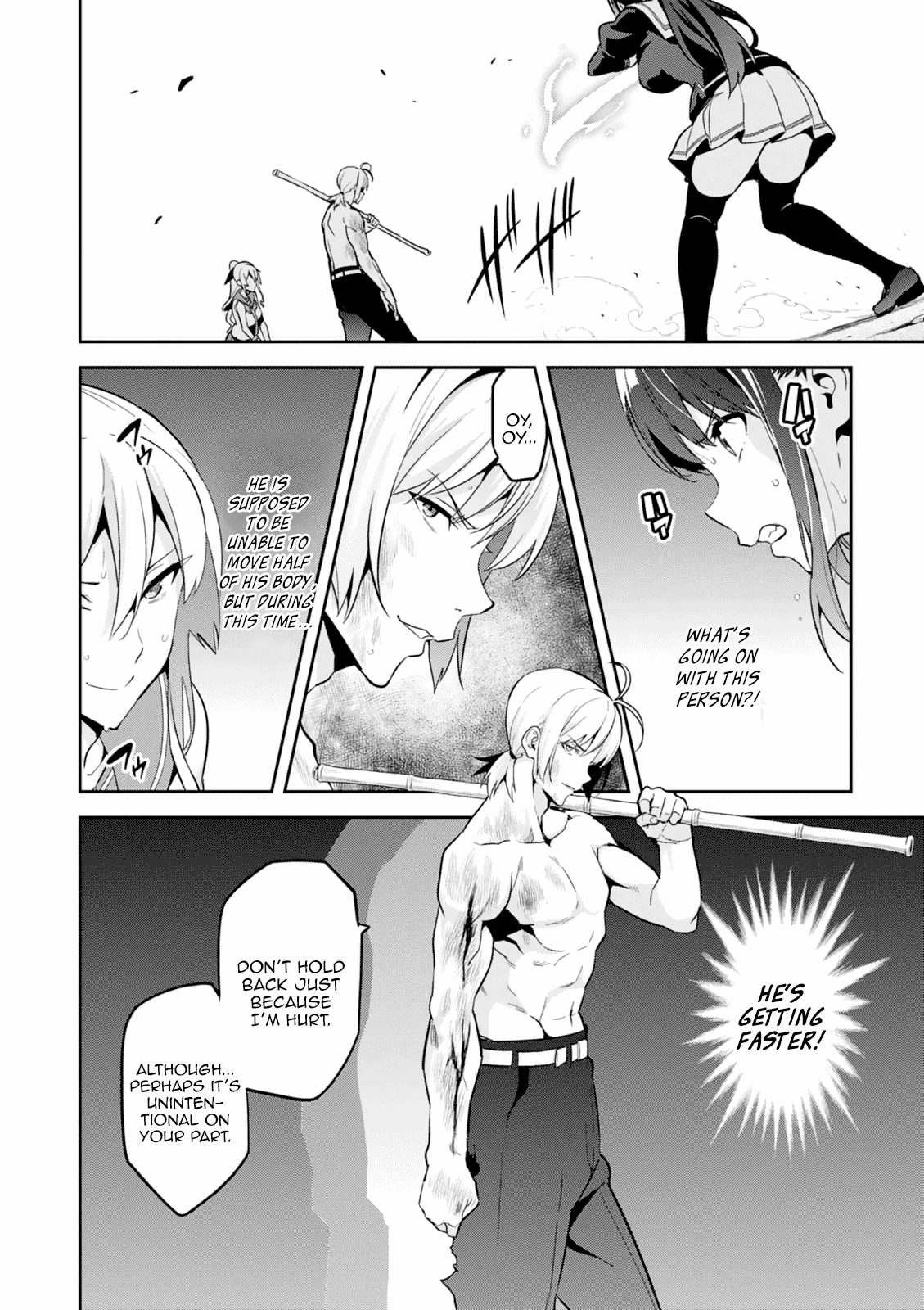 Maken-Ki! Chapter 99 page 15 - Chapter 99: For The People Behind Him