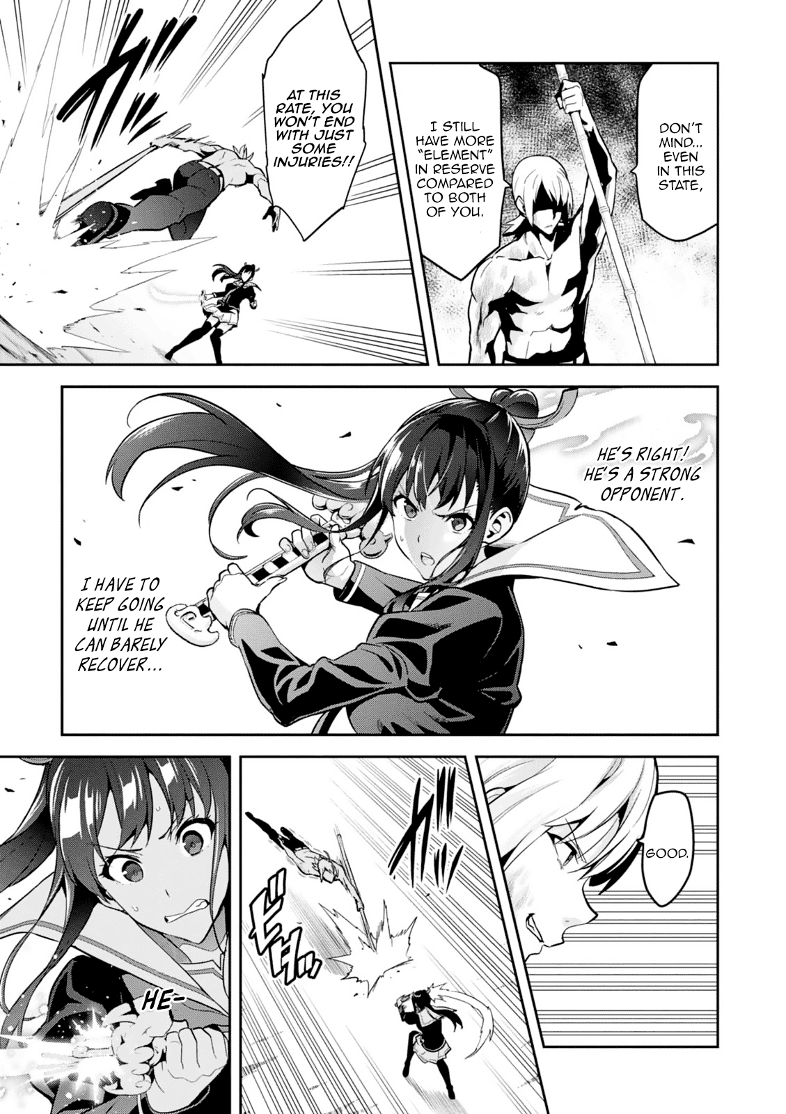 Maken-Ki! Chapter 99 page 16 - Chapter 99: For The People Behind Him