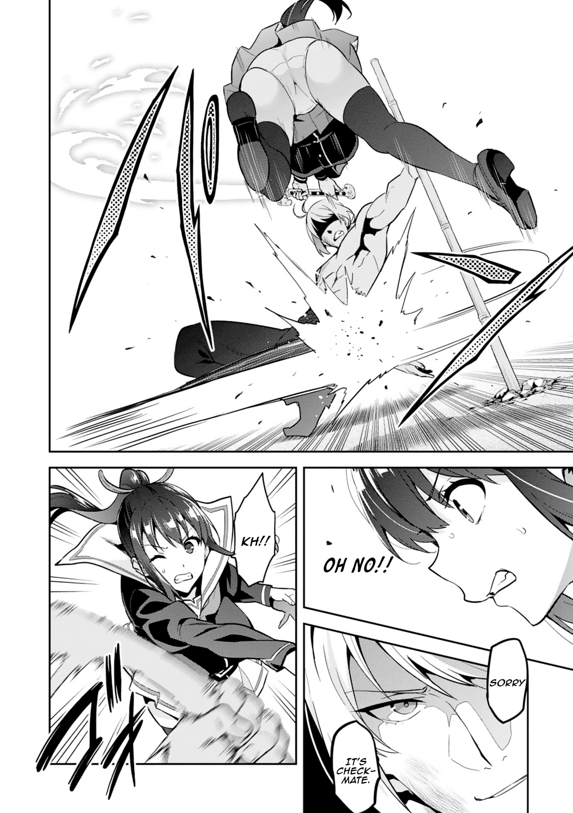 Maken-Ki! Chapter 99 page 17 - Chapter 99: For The People Behind Him