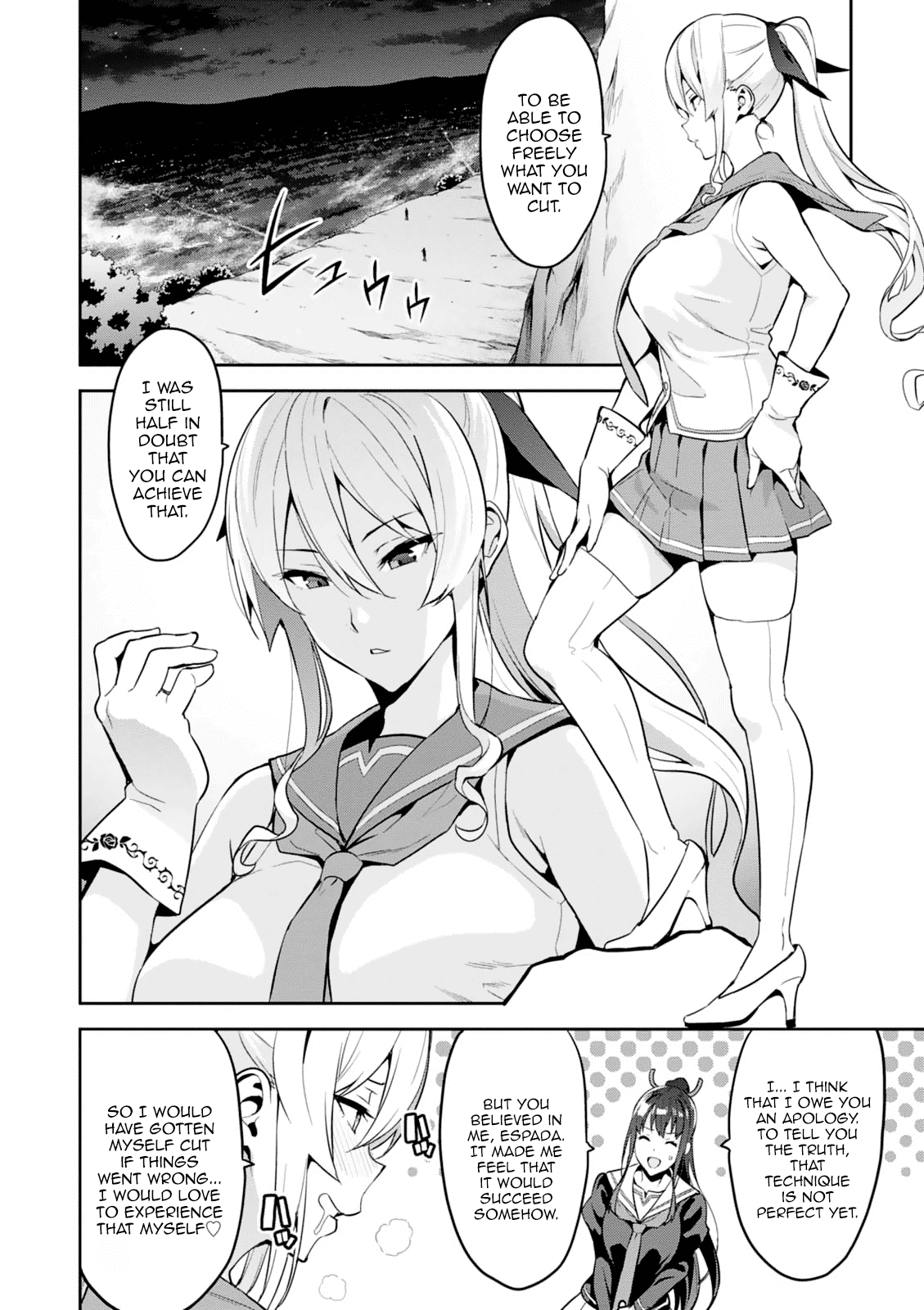 Maken-Ki! Chapter 99 page 3 - Chapter 99: For The People Behind Him