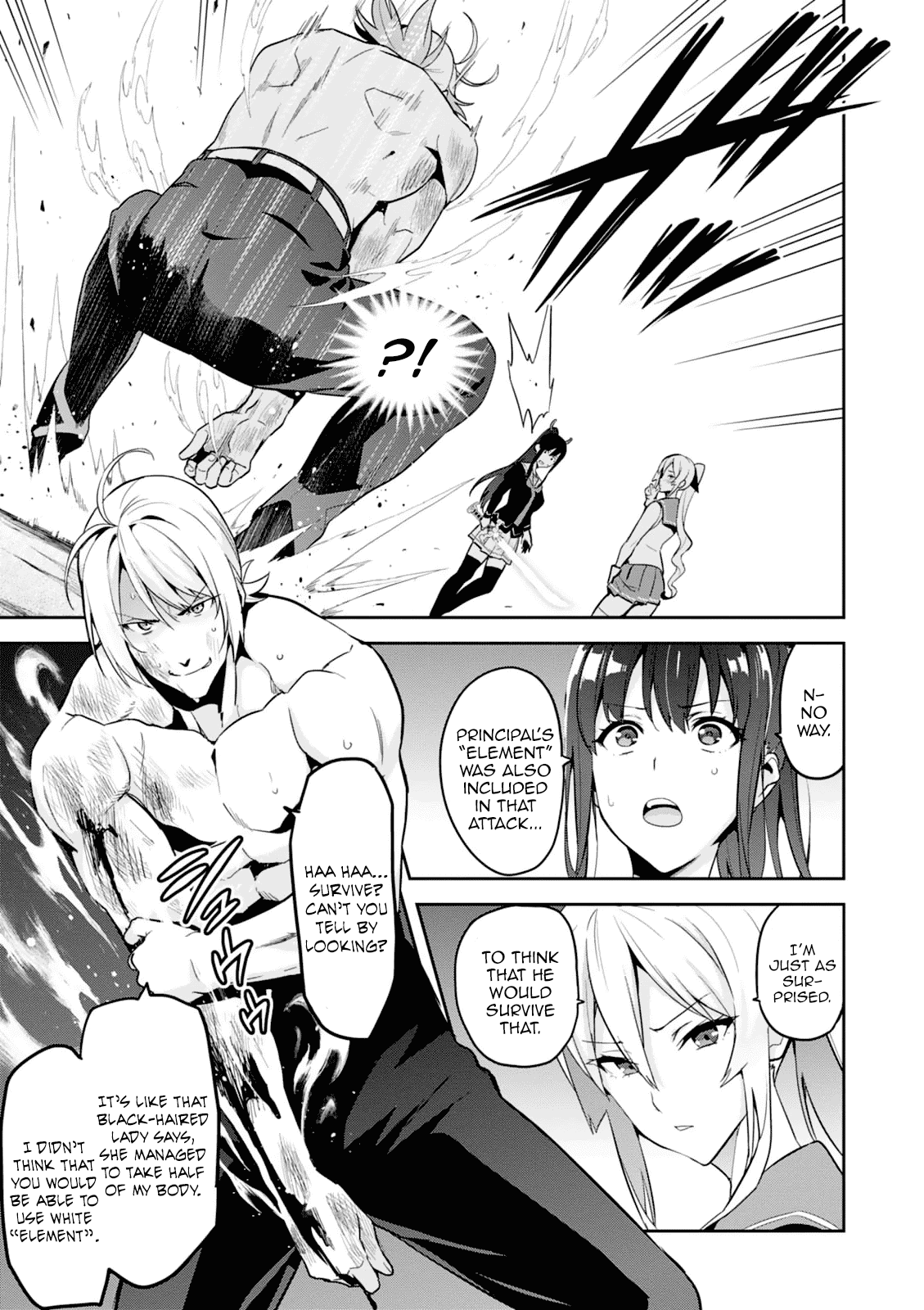 Maken-Ki! Chapter 99 page 4 - Chapter 99: For The People Behind Him