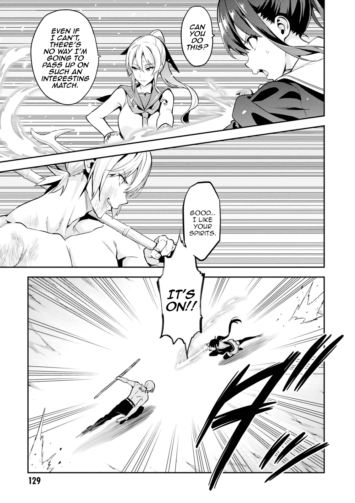 Maken-Ki! Chapter 99 page 6 - Chapter 99: For The People Behind Him