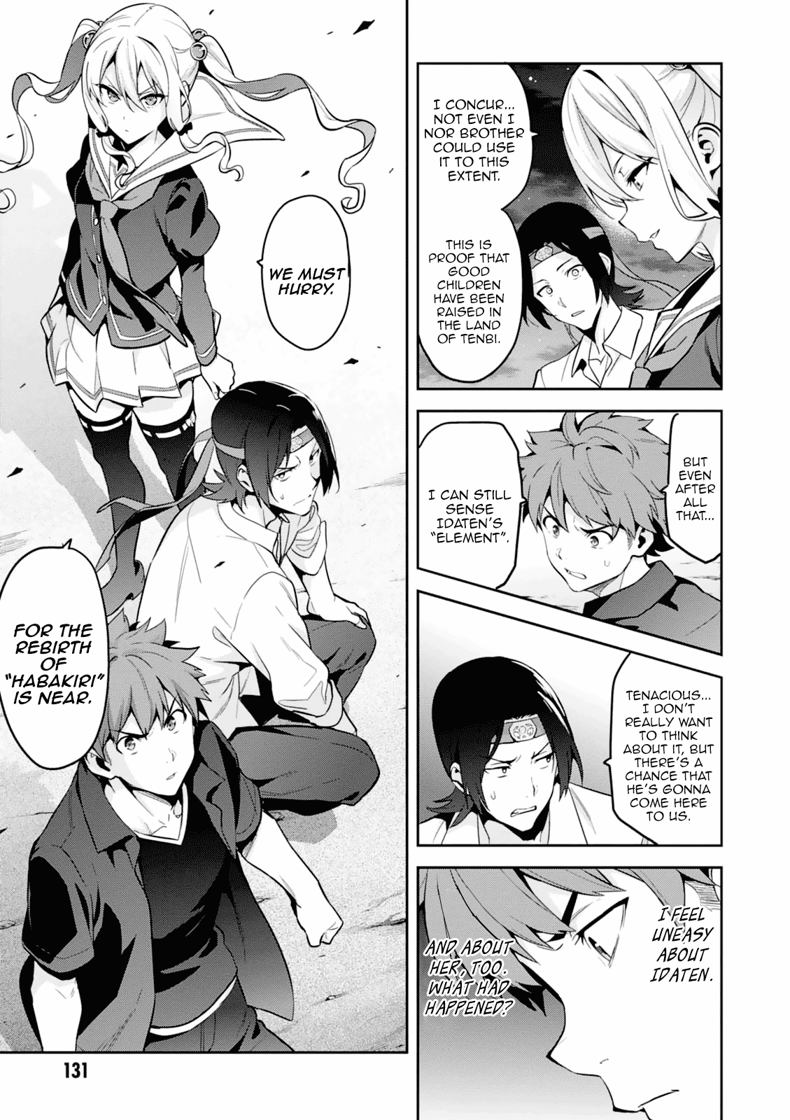 Maken-Ki! Chapter 99 page 8 - Chapter 99: For The People Behind Him