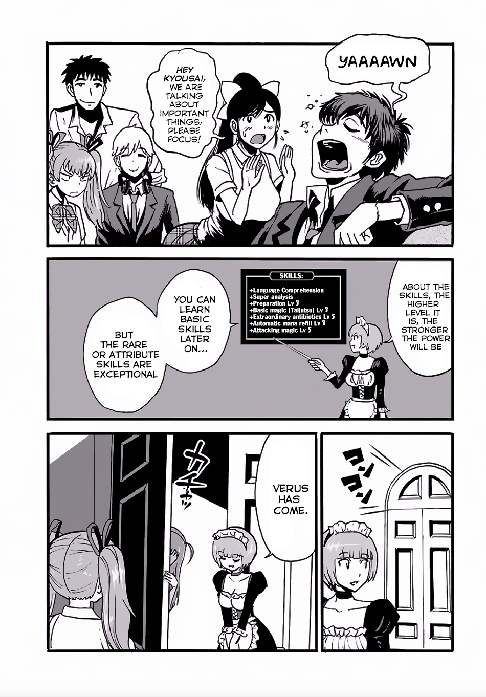 Makikomarete Isekai Teni suru Yatsu wa, Taitei Cheat Chapter 3 page 9 - Chapter 3