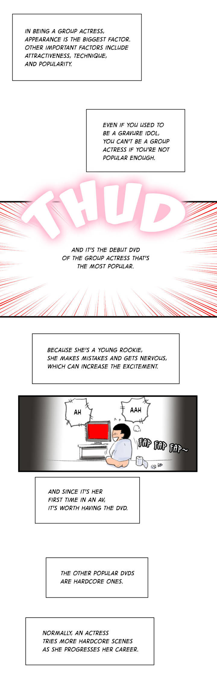Making AV: A Sneak Peek Chapter 2 page 5 - Chapter 2: College Student Debut (2)