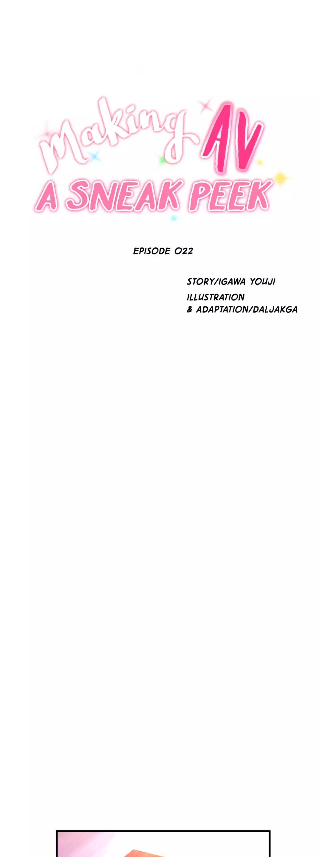 Making AV: A Sneak Peek Chapter 22 page 19 - Chapter 22: Idol's Debut (3)