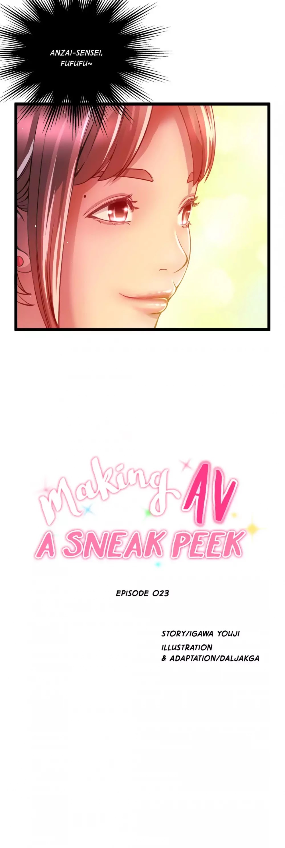 Making AV: A Sneak Peek Chapter 23 page 20 - Chapter 23: Idol's Debut (4)