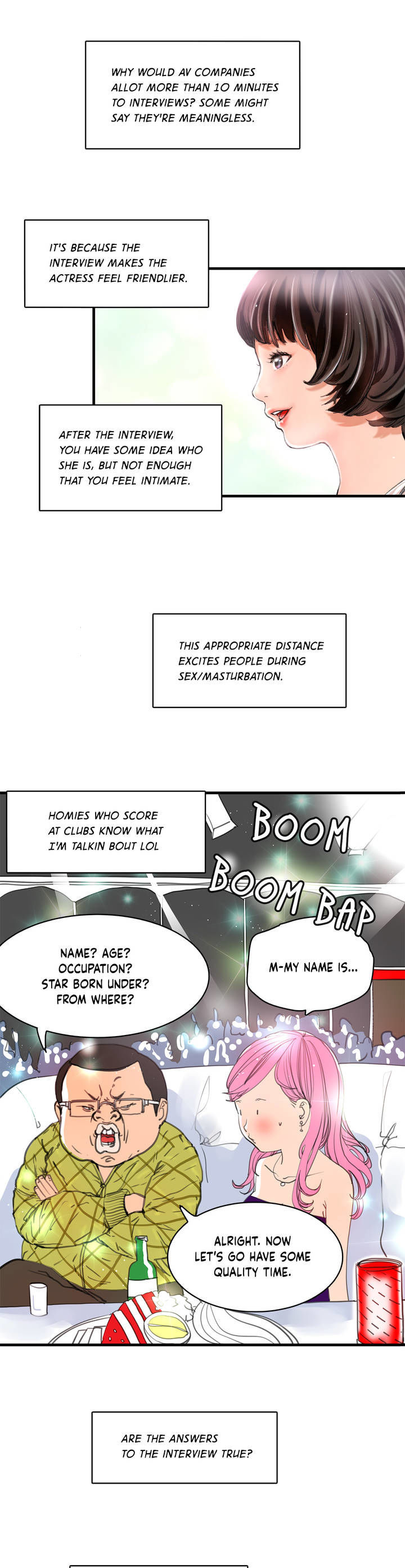 Making AV: A Sneak Peek Chapter 3 page 8 - Chapter 3: College Student Debut (3)
