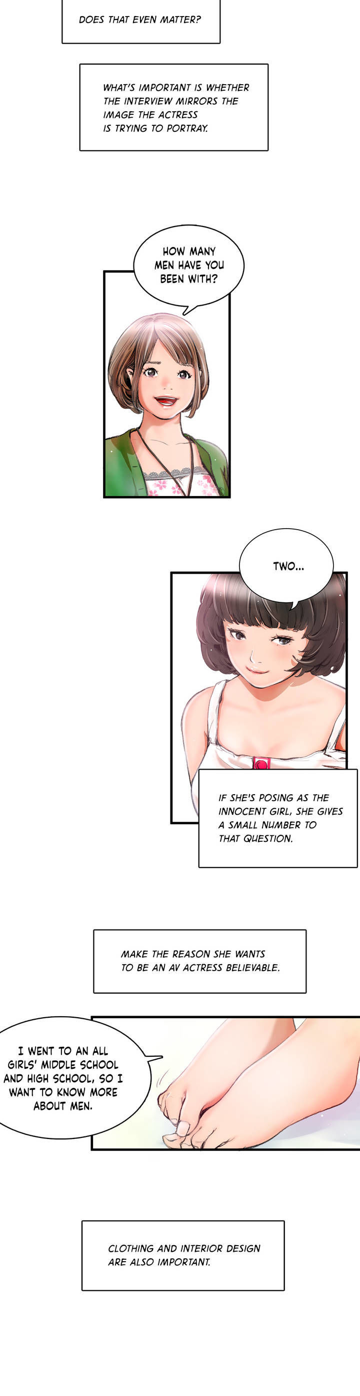 Making AV: A Sneak Peek Chapter 3 page 9 - Chapter 3: College Student Debut (3)