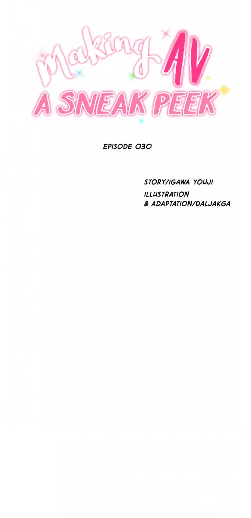 Making AV: A Sneak Peek Chapter 30 page 10 - Chapter 30: Idol's Debut (11)