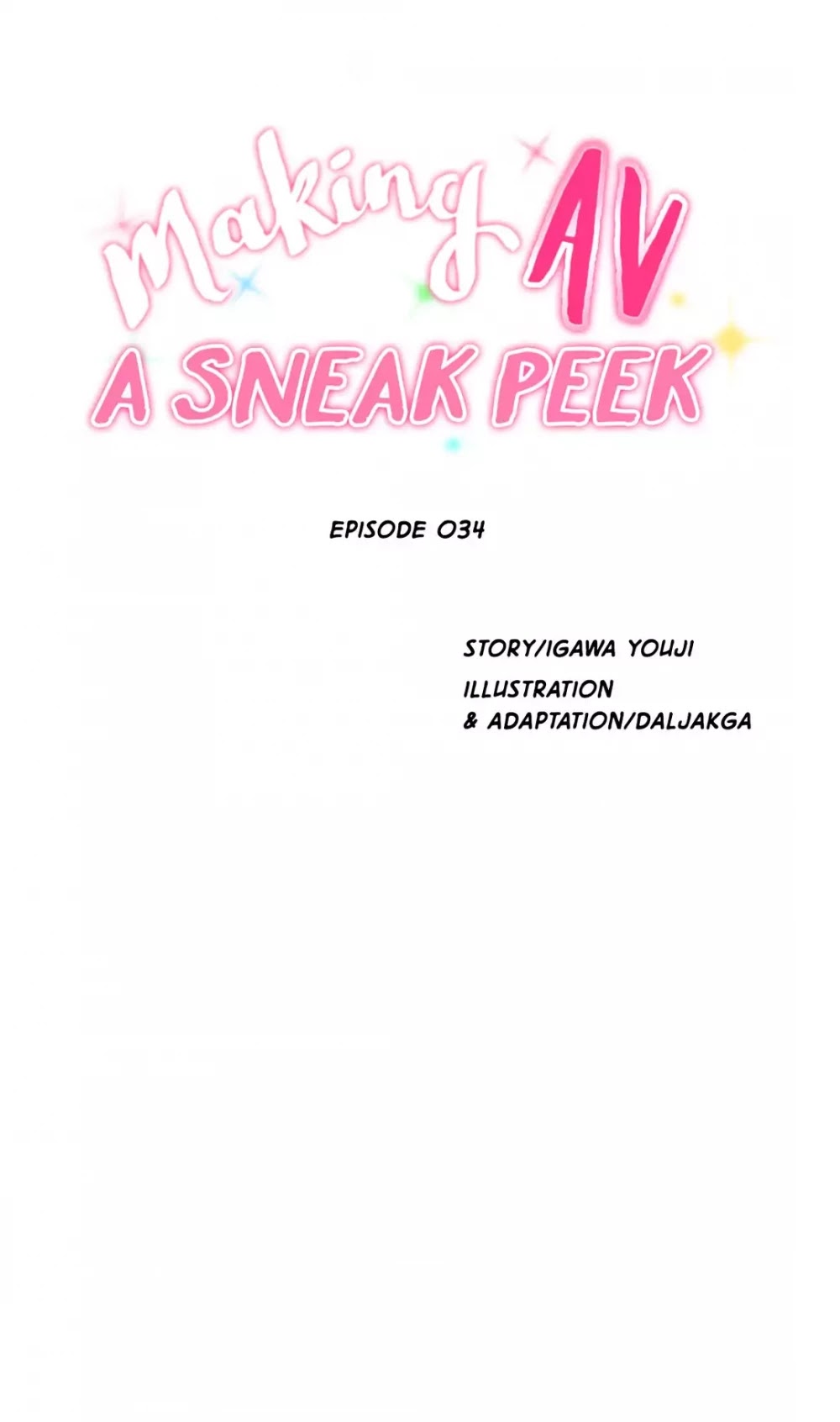Making AV: A Sneak Peek Chapter 34 page 31 - Chapter 34: Idol's Debut (15)