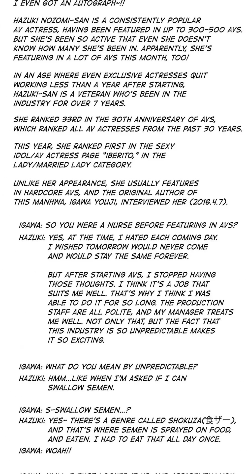 Making AV: A Sneak Peek Chapter 35 page 56 - Chapter 35: Idol's Debut (16)