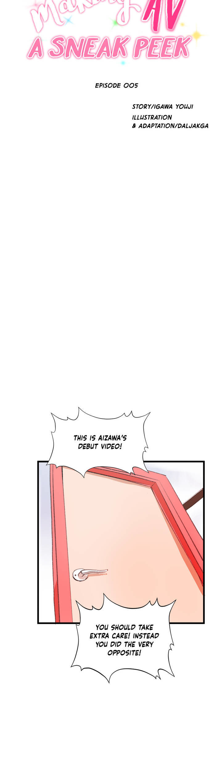 Making AV: A Sneak Peek Chapter 5 page 26 - Chapter 5: College Student Debut (5)