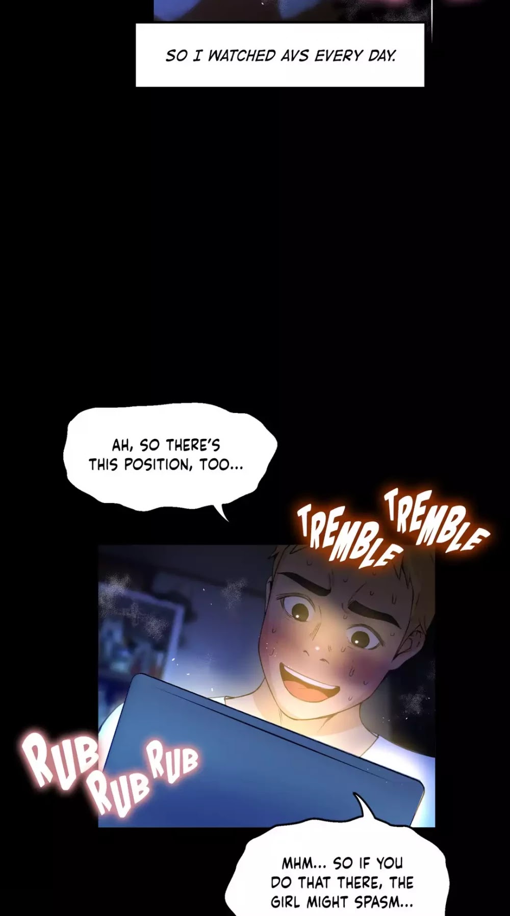 Making AV: A Sneak Peek Chapter 53 page 12 - Chapter 53: Fan Thanksgiving: A Night with a Fan (7)