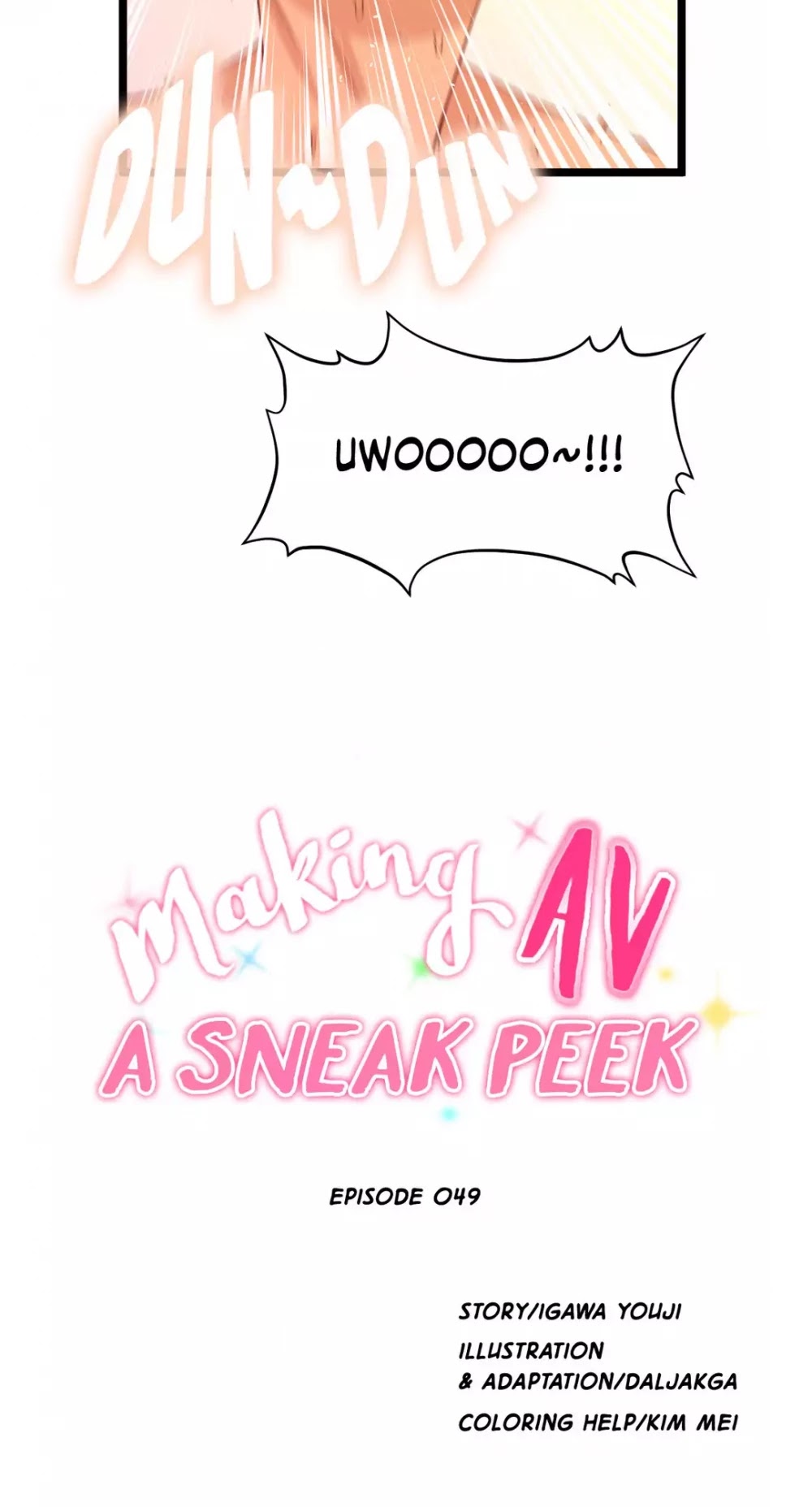 Making AV: A Sneak Peek Chapter 53 page 46 - Chapter 53: Fan Thanksgiving: A Night with a Fan (7)