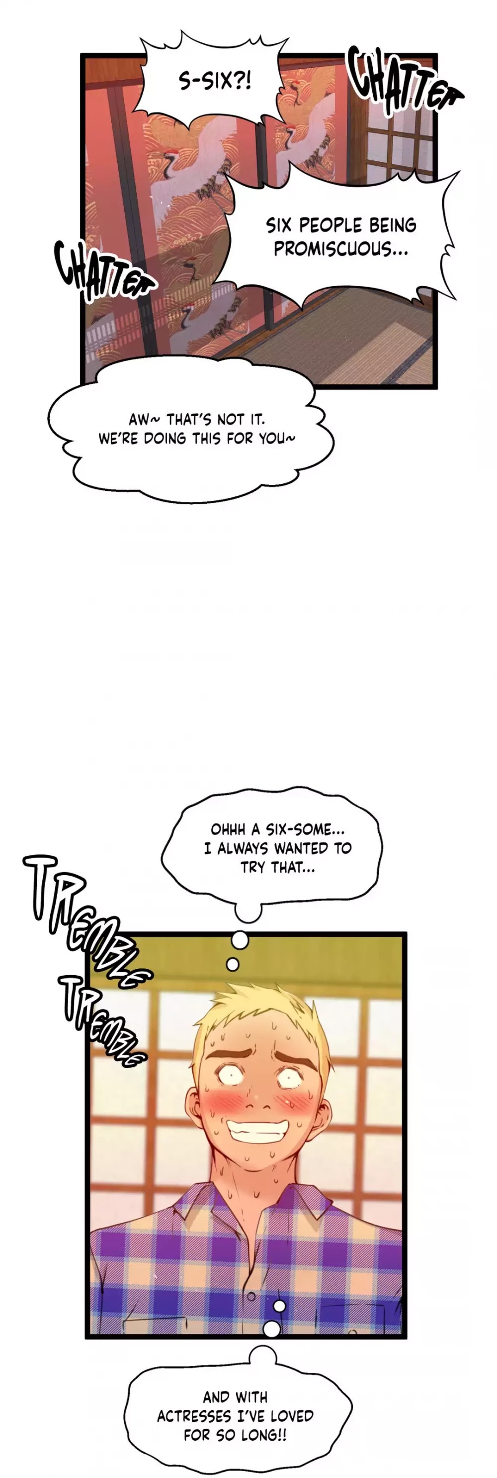 Making AV: A Sneak Peek Chapter 53 page 55 - Chapter 53: Fan Thanksgiving: A Night with a Fan (7)