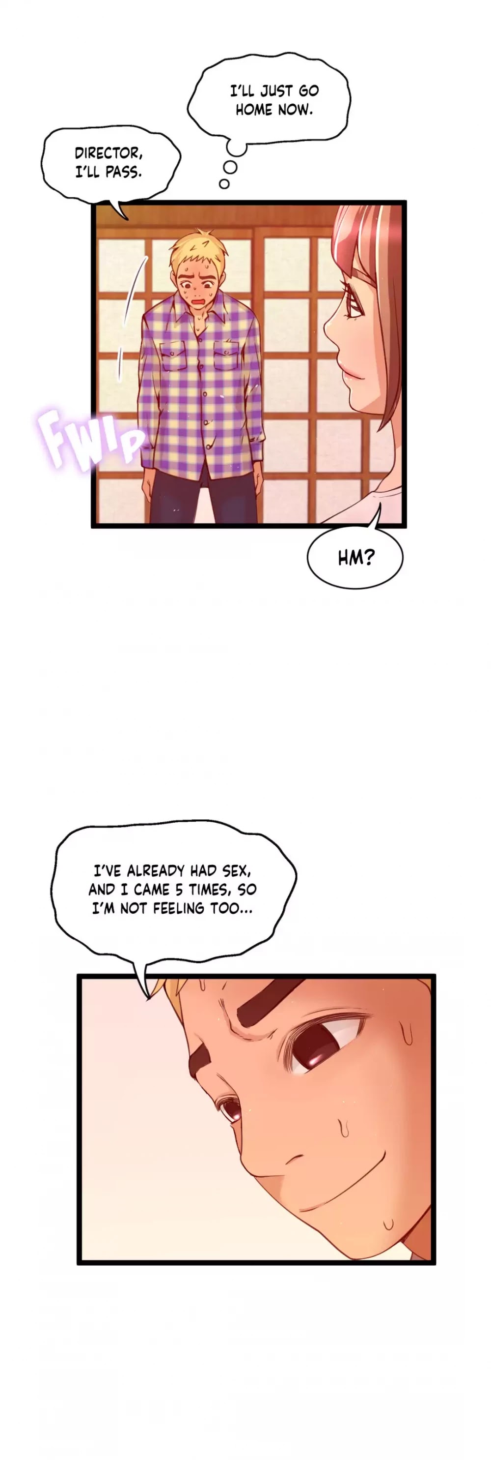 Making AV: A Sneak Peek Chapter 53 page 58 - Chapter 53: Fan Thanksgiving: A Night with a Fan (7)