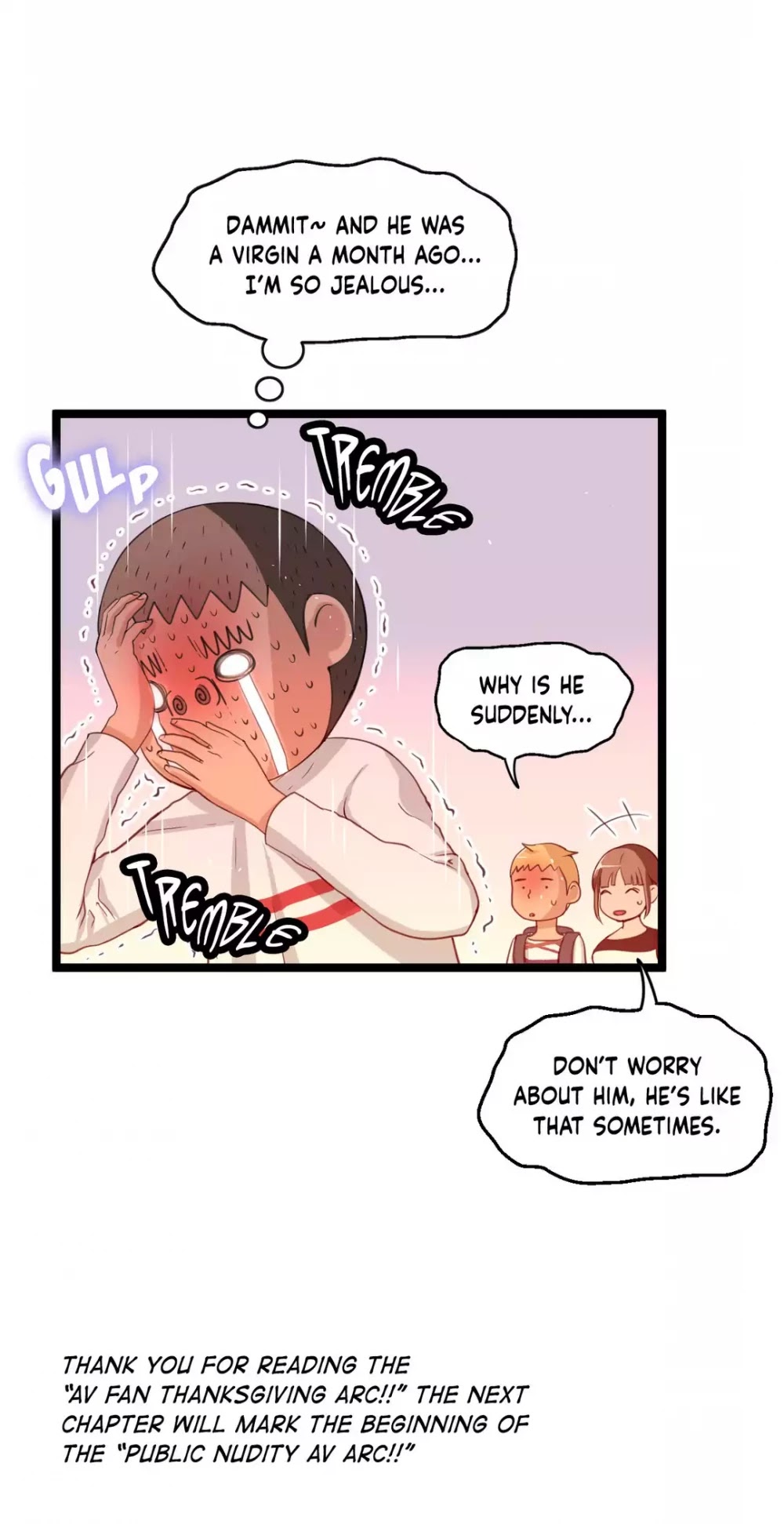 Making AV: A Sneak Peek Chapter 55 page 72 - Chapter 55: Fan Thanksgiving: A Night with a Fan (9)