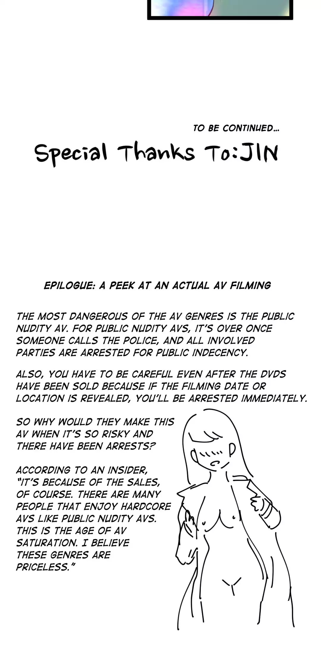 Making AV: A Sneak Peek Chapter 56 page 62 - Chapter 56: Public Nudity (1)