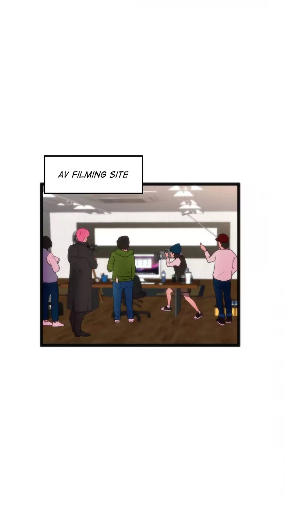 Making AV: A Sneak Peek Chapter 65 page 1 - Chapter 65: Director Anzai Finally Takes it Off!! (1)