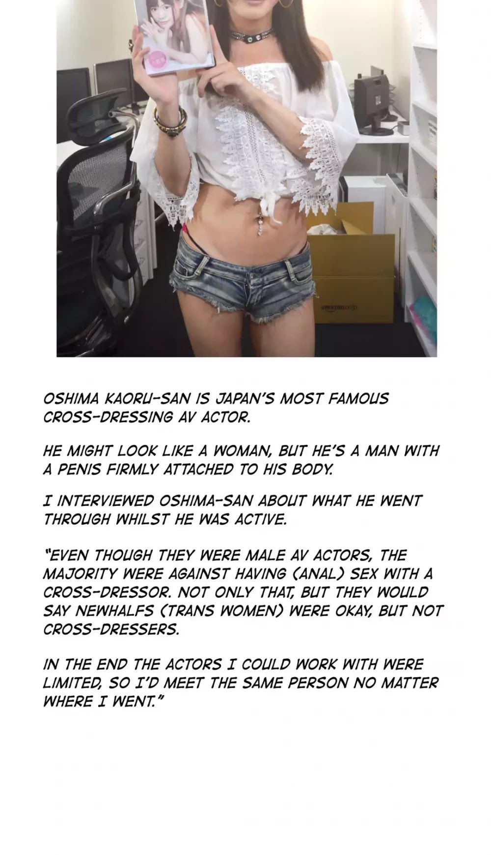 Making AV: A Sneak Peek Chapter 65 page 64 - Chapter 65: Director Anzai Finally Takes it Off!! (1)